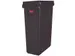 Rubbermaid Afvalbak Slim Jim Vented met luchtsleuven 87liter Zwart
