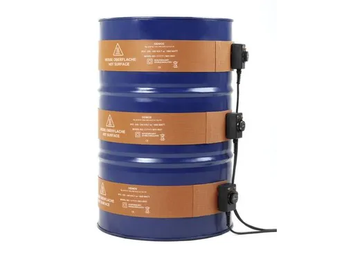 verwarmingsriemen,v. vat inhoud 200l,buiten silicone,oranje,1000 W