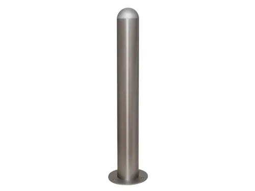 Afzetpaal,v. laadzuilen,Halve kogelkop,HxØ 800x108mm,RVS