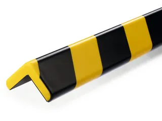 Hoekbeschermingsprofiel 35mm x 1m C35 magnetisch geel/zwart - 1