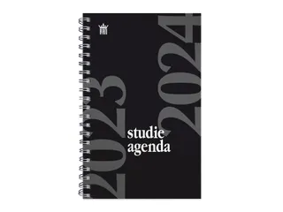 Schoolagenda 2026-2027 Ryam Studie 7dagen/2pagina's spiraal zwart - 1