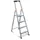 Lichte Universele Ladders Aluminium H 0 83m 4treden