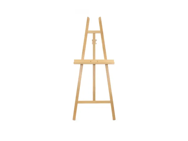 Chevalet d'atelier Kangaro pour toiles de 4,9cm d'épaisseur. bois de
