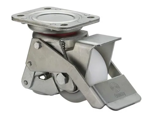 hefroller,draagverm. 400kg,polyamide wit,ØxB 80x40mm,kogellager