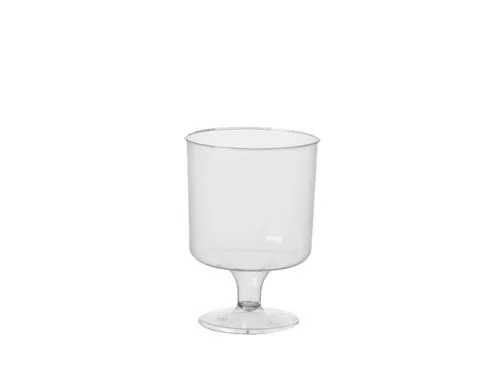 Wijnglas Papstar 200ml Ø 72 mm kunststof transparant 10 stuks