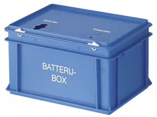 Batterijbox 20 Liter Blauw - 1