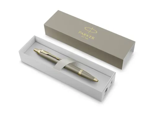 Balpen Parker IM Finishing Touch M zandsteen