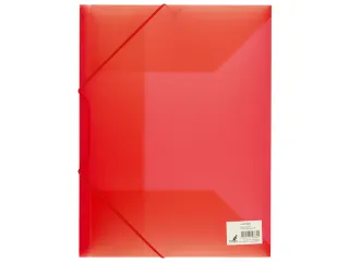 Elastomap Kangaro A4 PP transparant rood - 2