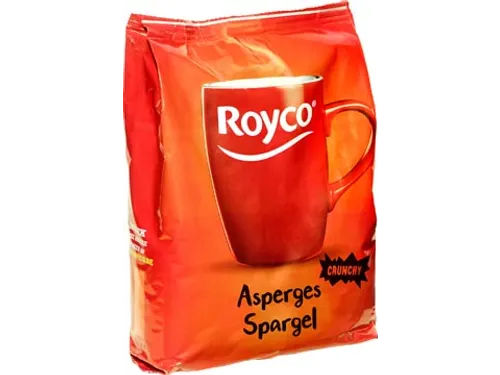 Royco Minute Soup Asperges voor vending automaten 80x140ml