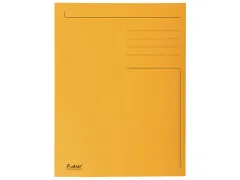 Dossiermap 3 Kleppen A4 Oranje 50 stuks