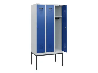 schoollocker,HxBxD 1950x900x500mm,3vak,vak B 300mm,cil.-slot - 1