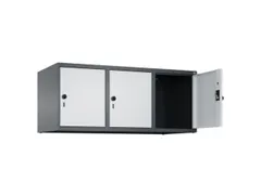 opzetkast,v. locker,3vak.,vak B 400mm,HxBxD 500x1200x500mm