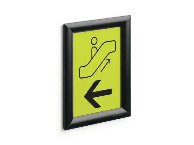 Kliklijst aluminium A5 Zwart