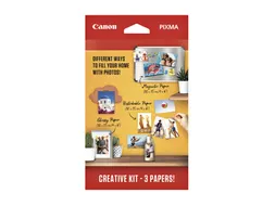 Fotopapier Canon creatieve kit met 3 soorten papier 60 vel