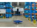Afdekzeil,v. rolcontainer,HxB 1450x650mm,v. rolcontainer,PP,wit/blauw