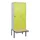 locker voor scheiding van kleding,HxBxD 2120x800x815mm,2vak