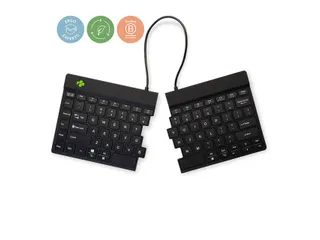Ergonomisch Toetsenbord R-Go Split Break V2 QWERTY US Zwart - 1