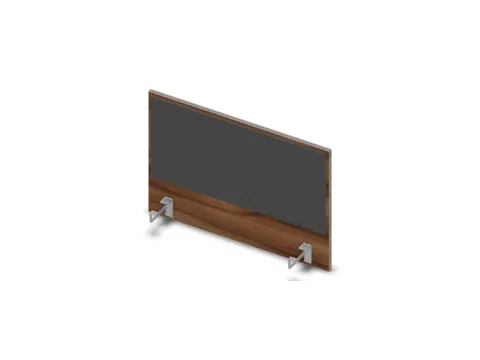 opzetpaneel bureau aanbouw 800mm NP-tiepolo nut BN8010-antraciet