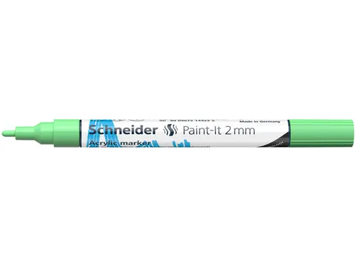 Acrylmarker Schneider Paint-It 310 2mm pastel groen