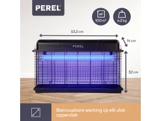 Elektrische Insectenverdelger - 2x15W - Gebruik Buitenshuis - 8