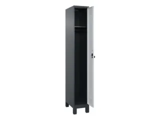 locker,HxBxD 1950x300x500mm,1vak,vak B 300mm,draaigrendel,voeten - 2