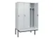 locker voor scheiding van kleding,HxBxD 2120x1200x815mm,3vak