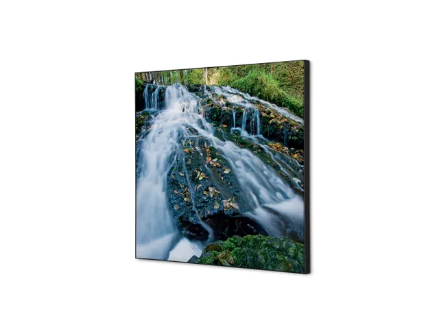 Wanddecoratie Textiel Set 40x40cm Waterbron Bos