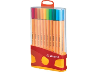 Fineliner Stabilo Point 88 0.4mm 20 Stuks Assorti - 3