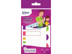 Lamineer Etiket Fluo Assorti 24 stuks