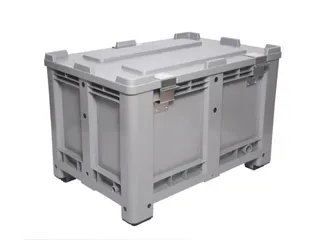 scharnierdeksel,PE,v. container met grote capaciteit inhoud 470l - 3