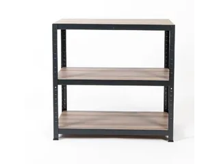 Rek Home Table 175 kg 88x90x45cm 3 Legborden Zwart - 7