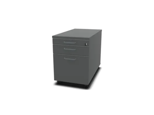 mobiel ladeblok,HxBxD 600x430x800mm,1lade(n),MS-donkergrijs