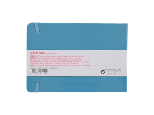 Schetsboek Talens Art Creation 80 witte vellen 140gr 210x150mm blauw