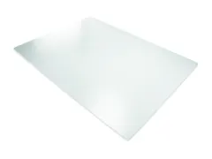 Tapis protection sol pour moquette 1500x1200mm PE/PU transparent