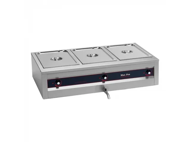 Max Pro Bain marie 3x 1/1 GN 200mm