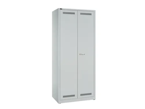 schoonmaakkast,HxBxD 1850x800x500mm,4vakken/kledingstang/haken