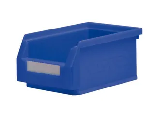 Magazijnbakken Pe Hxbxd 75X105X160/140Mm Blauw - 1