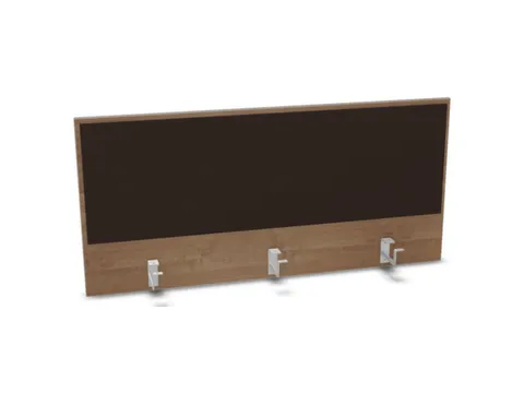 opzetpaneel,v. bureau,aanbouw achter,B 1200mm,NT-cherry,BN2036-bruin