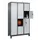 lockerkast,HxBxD 1950x1200x500mm,3x4vakken,vak B 400mm,cil.-slot