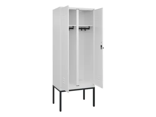 locker voor scheiding van kleding,HxBxD 2120x800x500mm,2vak
