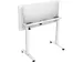 Elektrisch Verstelbaar Verrijdbaar Zit Sta Bureau Frame Wit 110-190cm