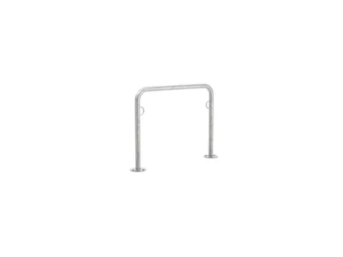 fietsbeugel,L 1000mm,staal,ronde buis,m. stalen ogen,v. vastschroeven