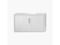 Claudius PLUS roldeurkast 72,8x120x45cm wit