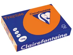 Trophée Intens Gekleurd Papier A4 120 gram 250vel Feloranje