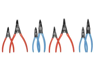 S 8028 Montagetangen set 8stuks - 1