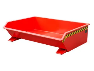 mini-kiepbak,HxLxB 450x1385x1680mm,0,61m³,draagverm. 1000kg,RAL3000 - 1