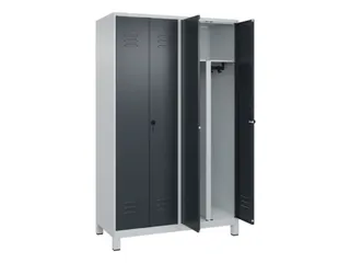 PBM-locker,HxBxD 1950x1200x500mm,4vak,vak B 300mm,draaigrendel - 2