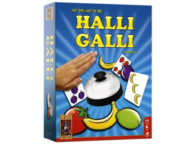 999Games Halli Galli - Het spel met de bel 6+