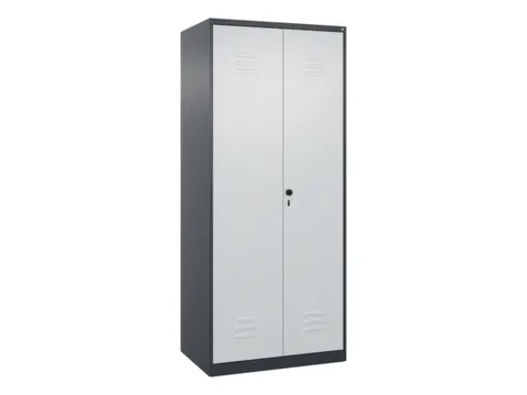 PBM-locker,HxBxD 1850x800x500mm,2vak,vak B 400mm,draaigrendel