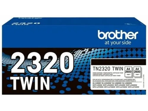 Toner Brother TN-2320TWIN zwart